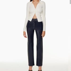 Aritzia Melina Pant Admiral Blue Size 6 Tall